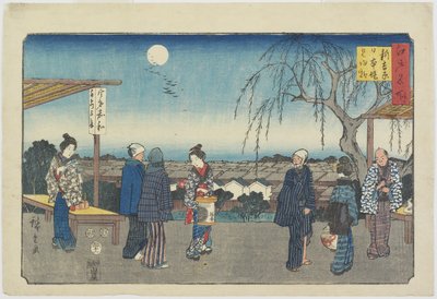 Fiume Gioiello di Ko_ya nella provincia di Kii, dicembre 1863 da Hiroshige II